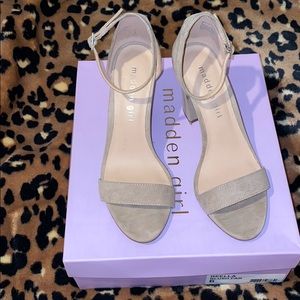 Madden Girl Beige Heels